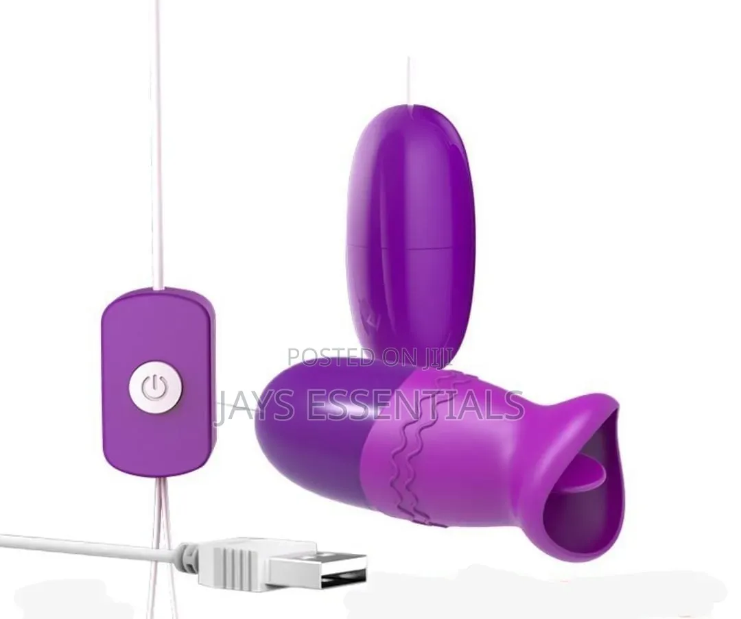 Tongue Oral Licking Egg Vibrator Sex Toy