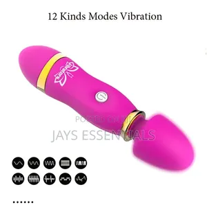 Cordless Mini Wand Massager Vibrator Womens Sex Toy
