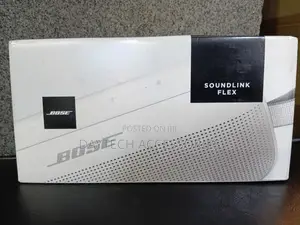 Bose SoundLink Flex Bluetooth Portable Speaker in the White Smoke