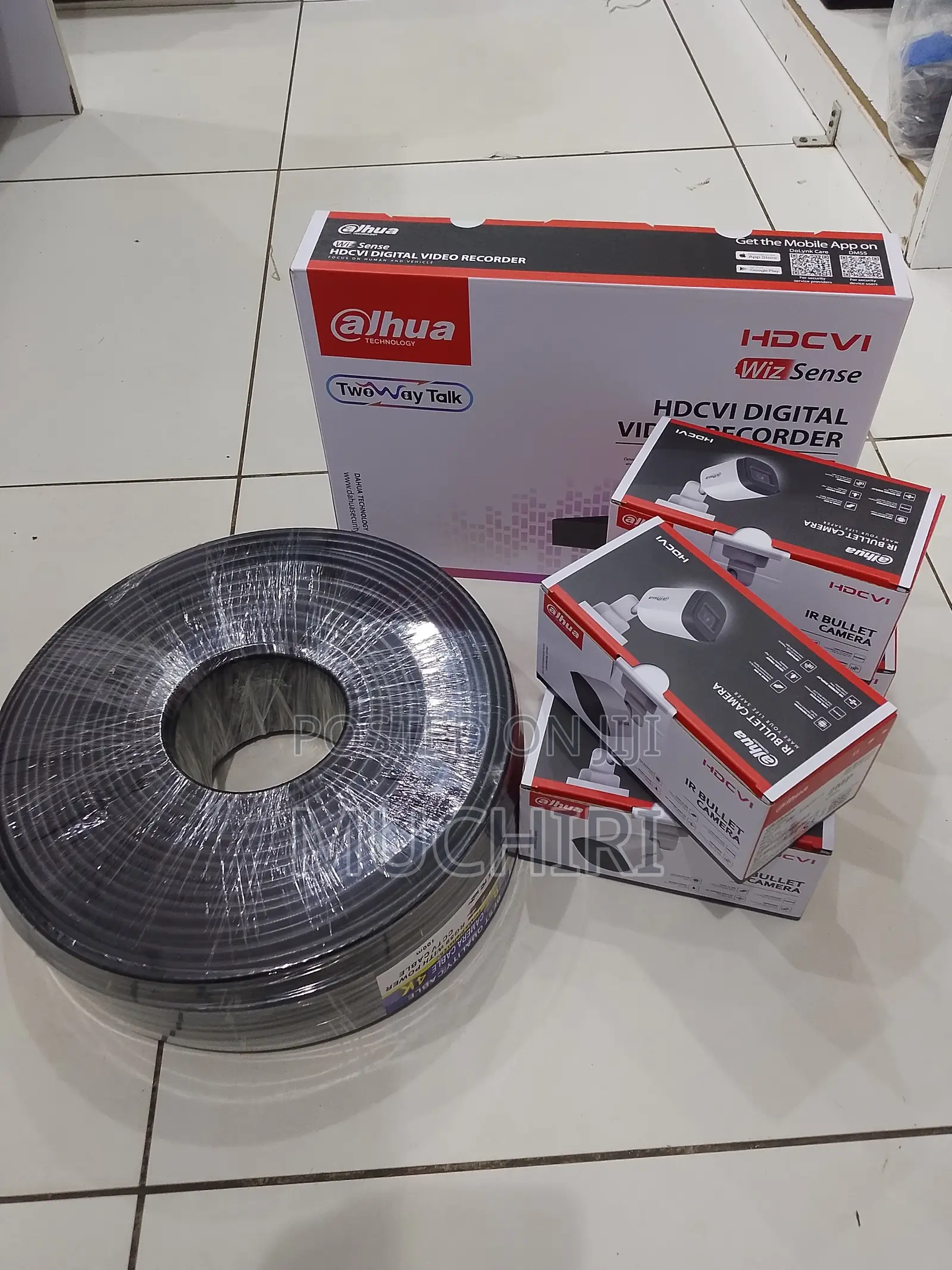 Dahua 4 Channel CCTV Kit for Shops, Homes Warehouses