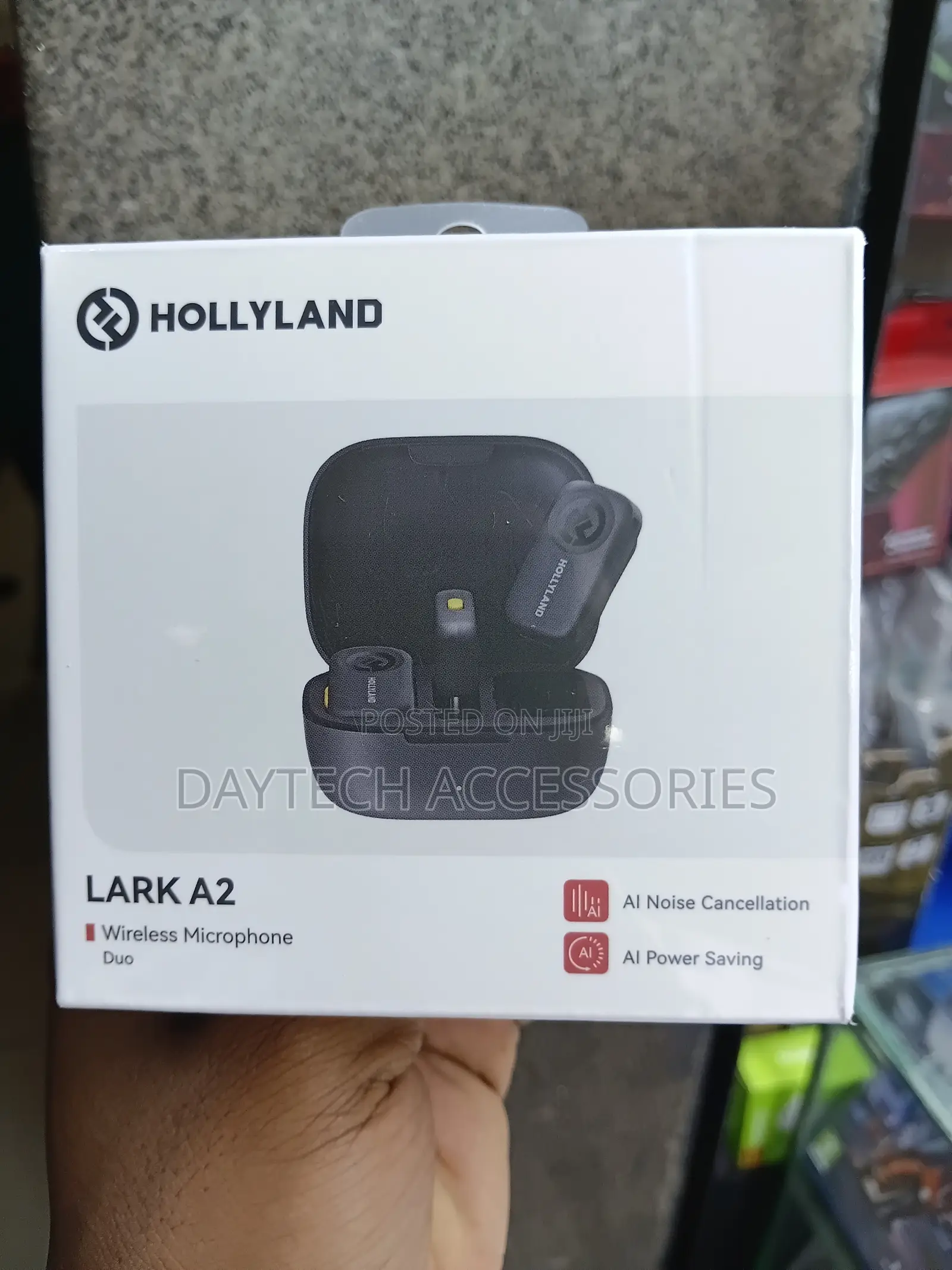 The Hollyland Lark A2 Wireless Microphone (Duo)