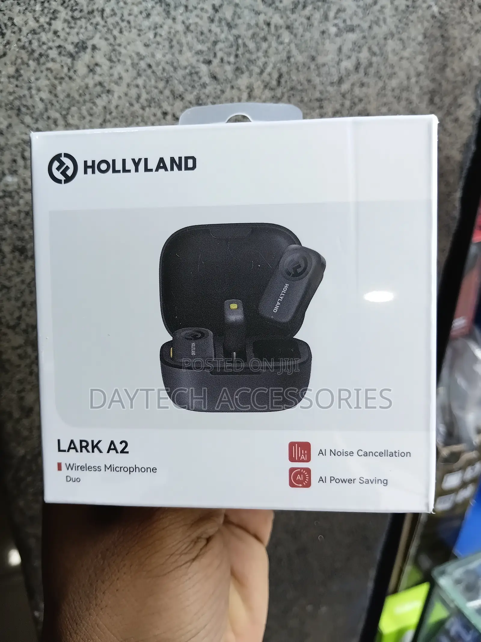 The Hollyland Lark A2 Wireless Microphone (Duo)