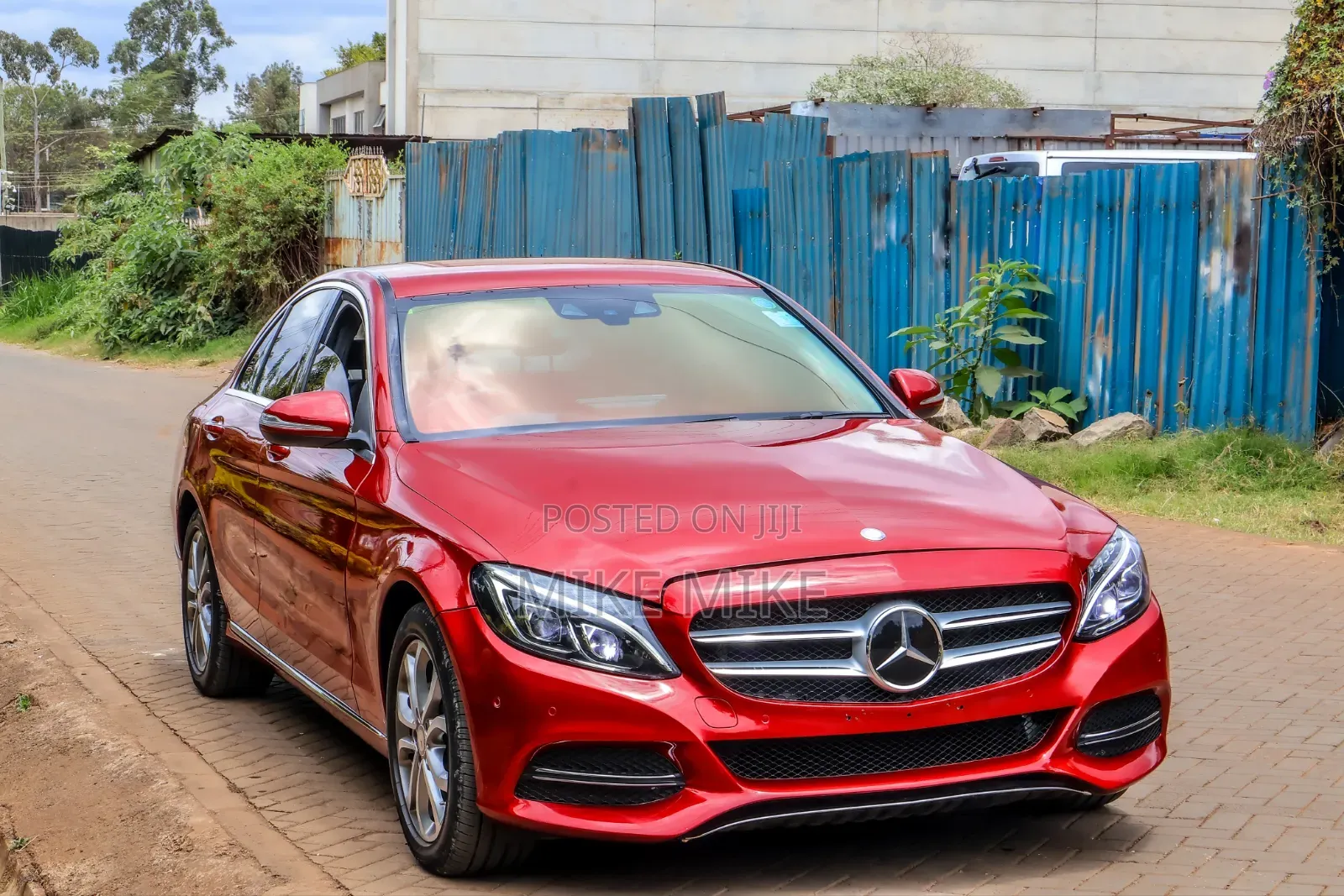 Mercedes-Benz C200 2014 Red