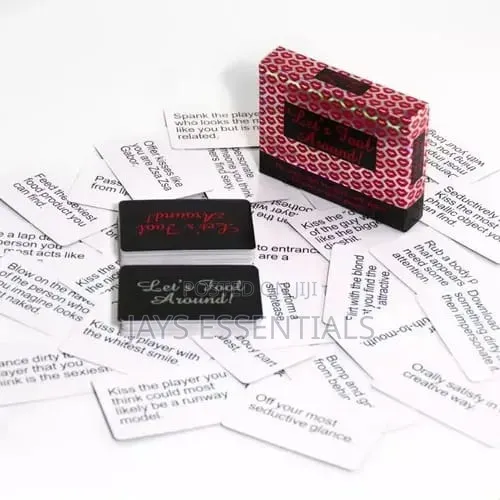 "Let's Fool Around" Card Games for Couples Sex Party Game