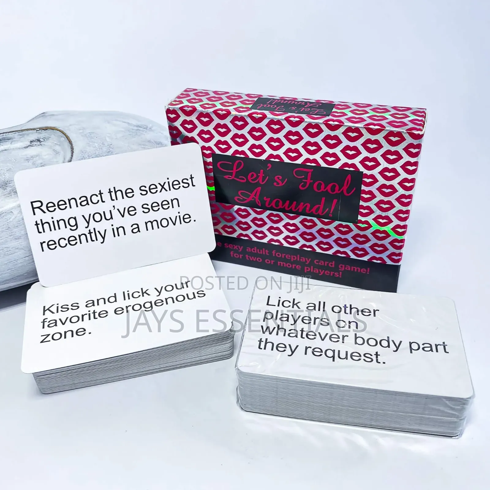 "Let's Fool Around" Card Games for Couples Sex Party Game