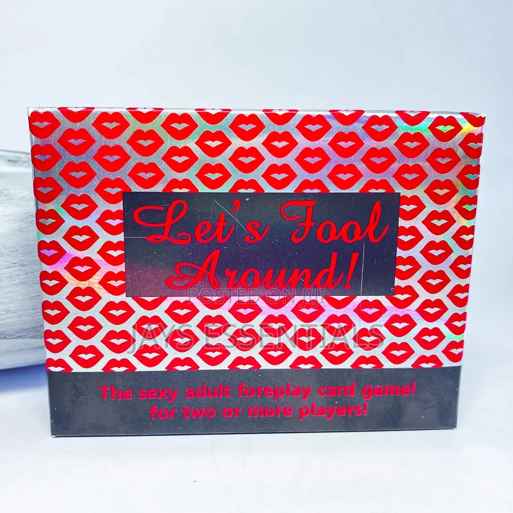 "Let's Fool Around" Card Games for Couples Sex Party Game