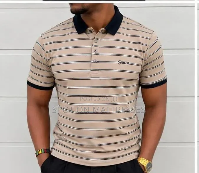 Polo Stripped T-Shirts for Men. Sizes M-3xl. Countrywide Delivery!