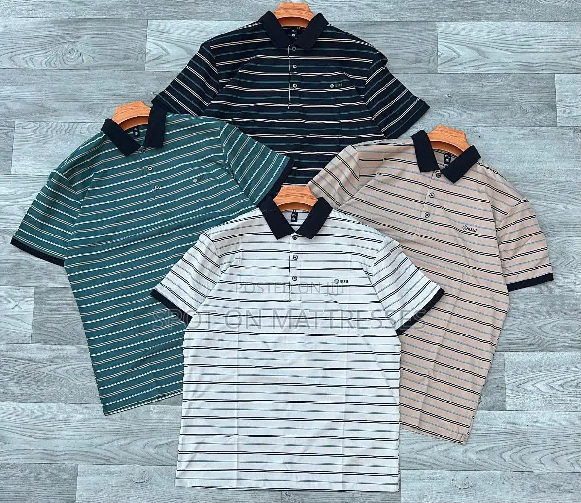 Polo Stripped T-Shirts for Men. Sizes M-3xl. Countrywide Delivery!