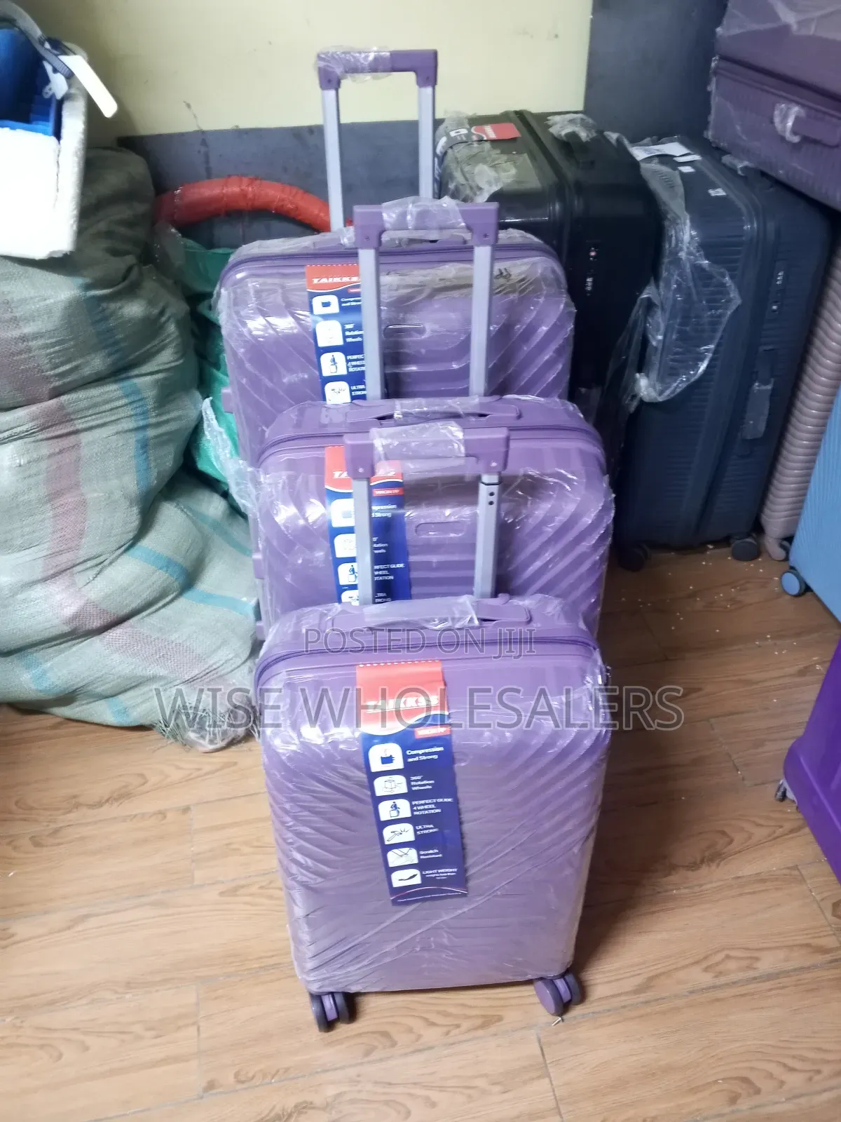 3PCS Luxury Unbreakable Suitcase Set