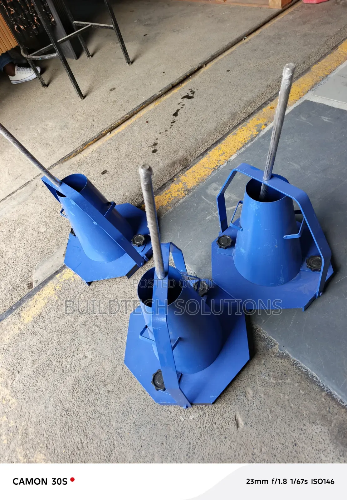 Slump Cone for Testing Concrete Workability
