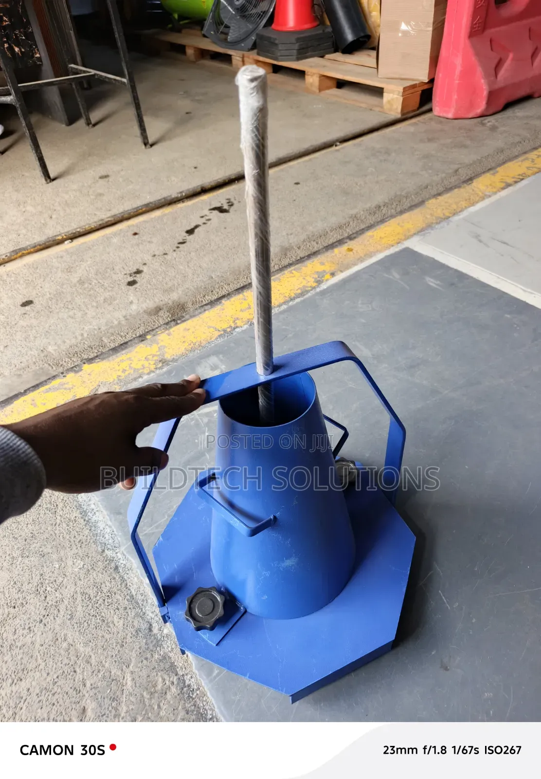 Slump Cone for Testing Concrete Workability