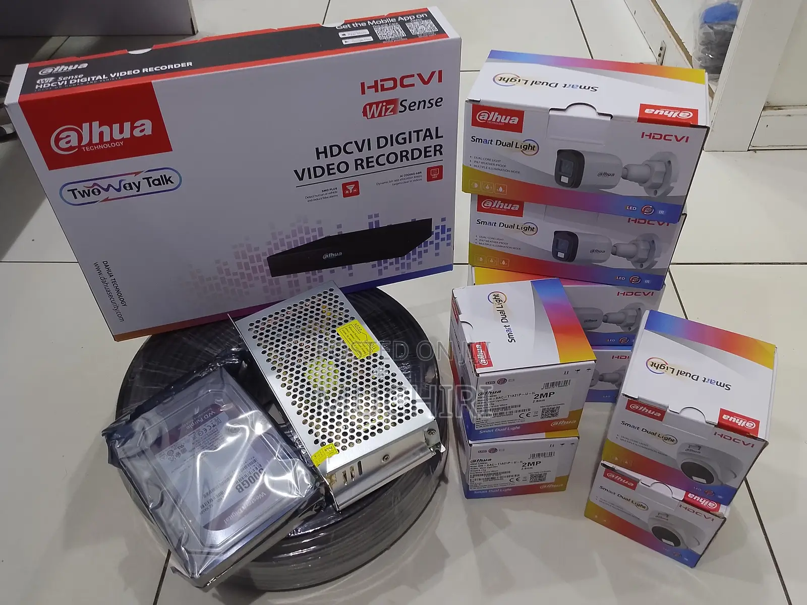 Dahua Smart Hybrid 8CH DVR Complete Kit