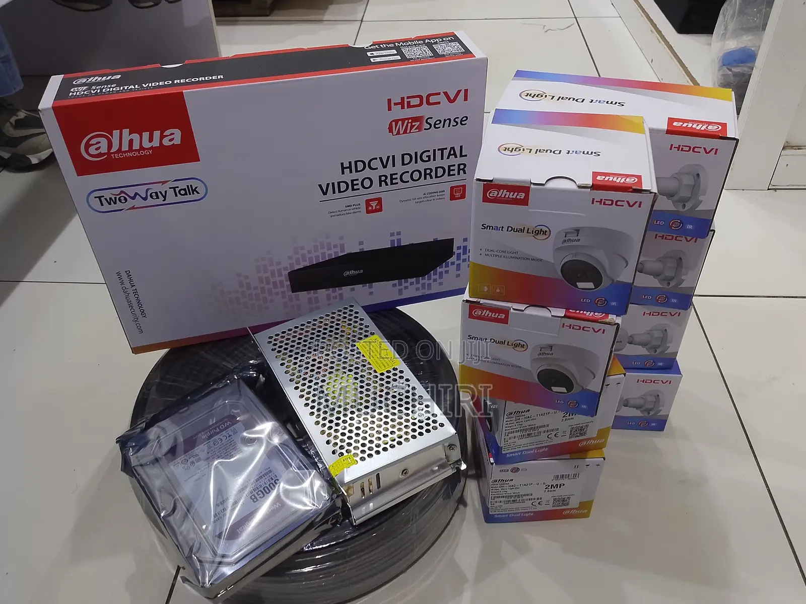 Dahua 8 Channel Smartdual Light CCTV Kit