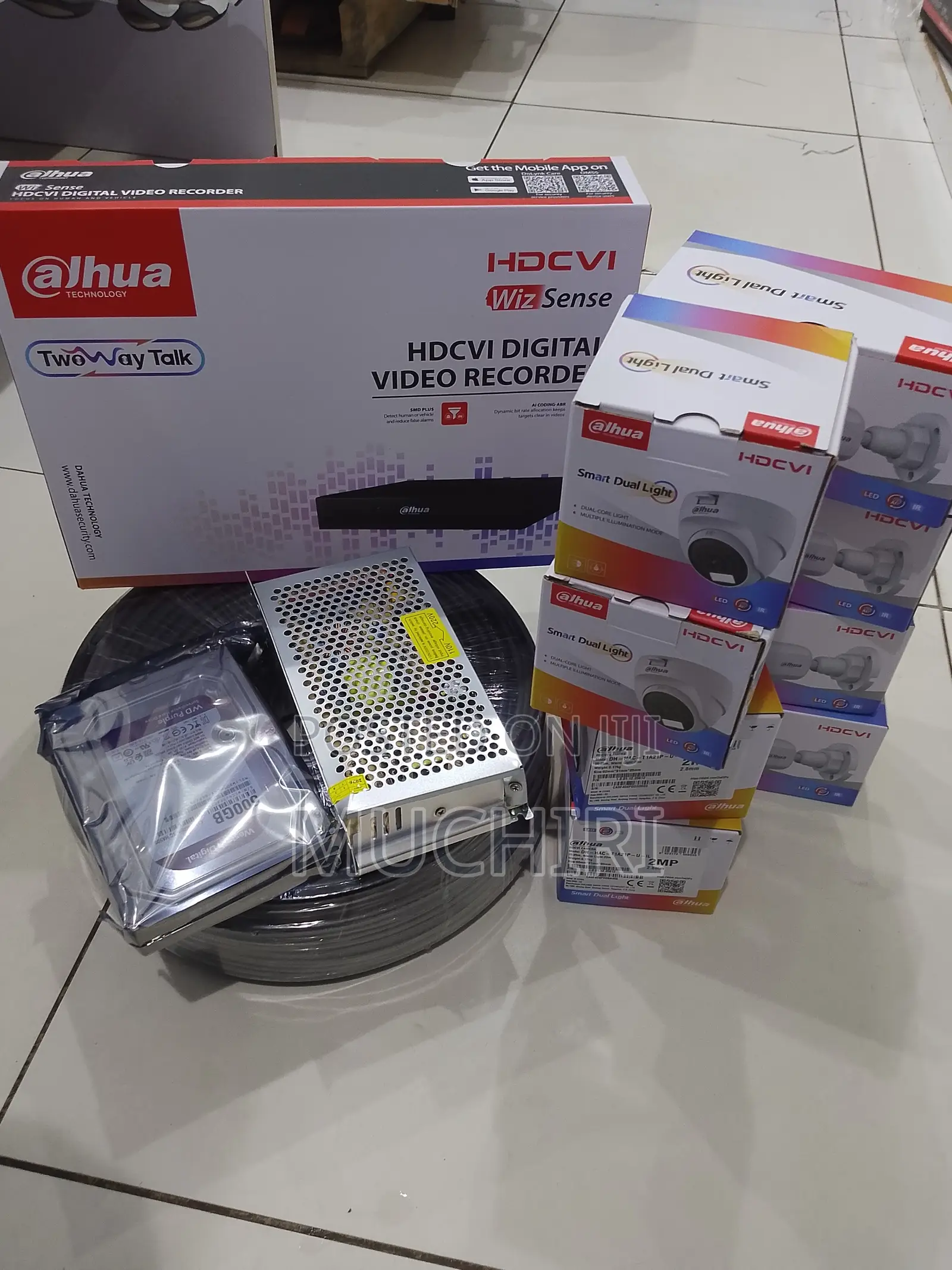 Dahua Full Color 8CH DVR Security Package