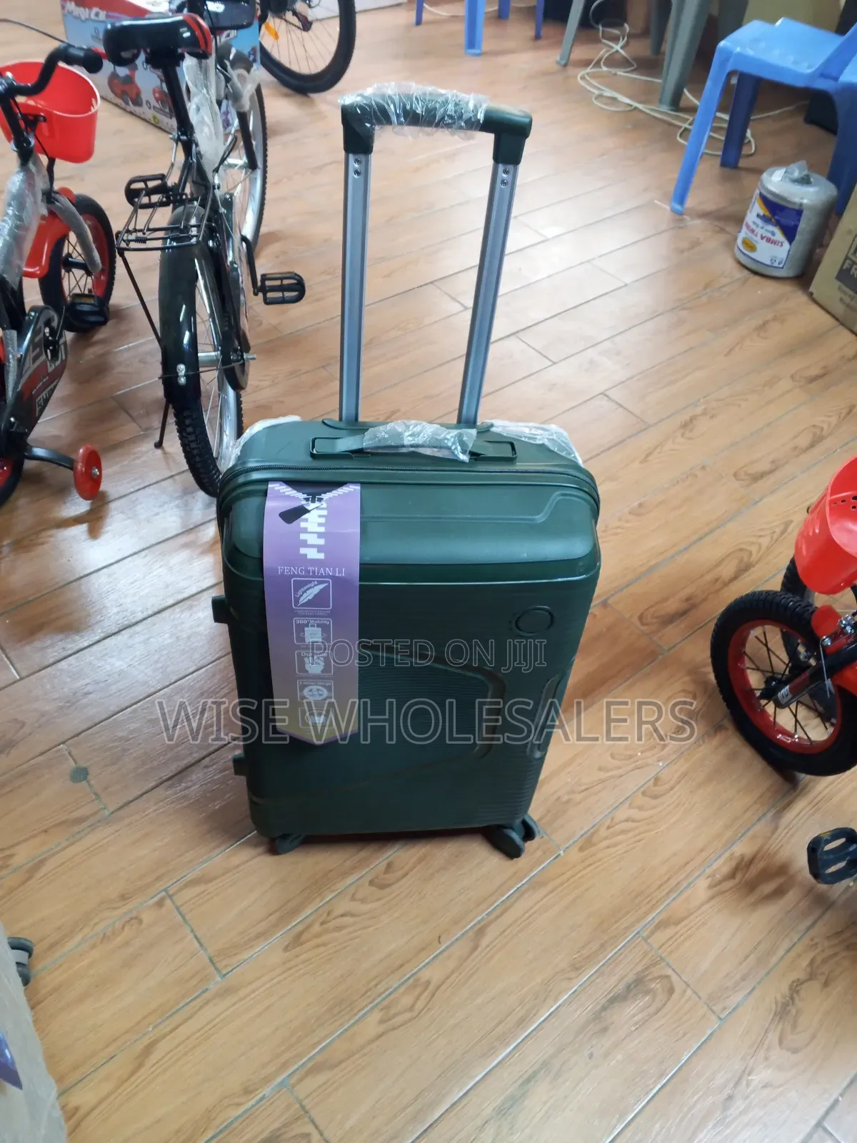 Large Unbreakable Rubber Suitcase