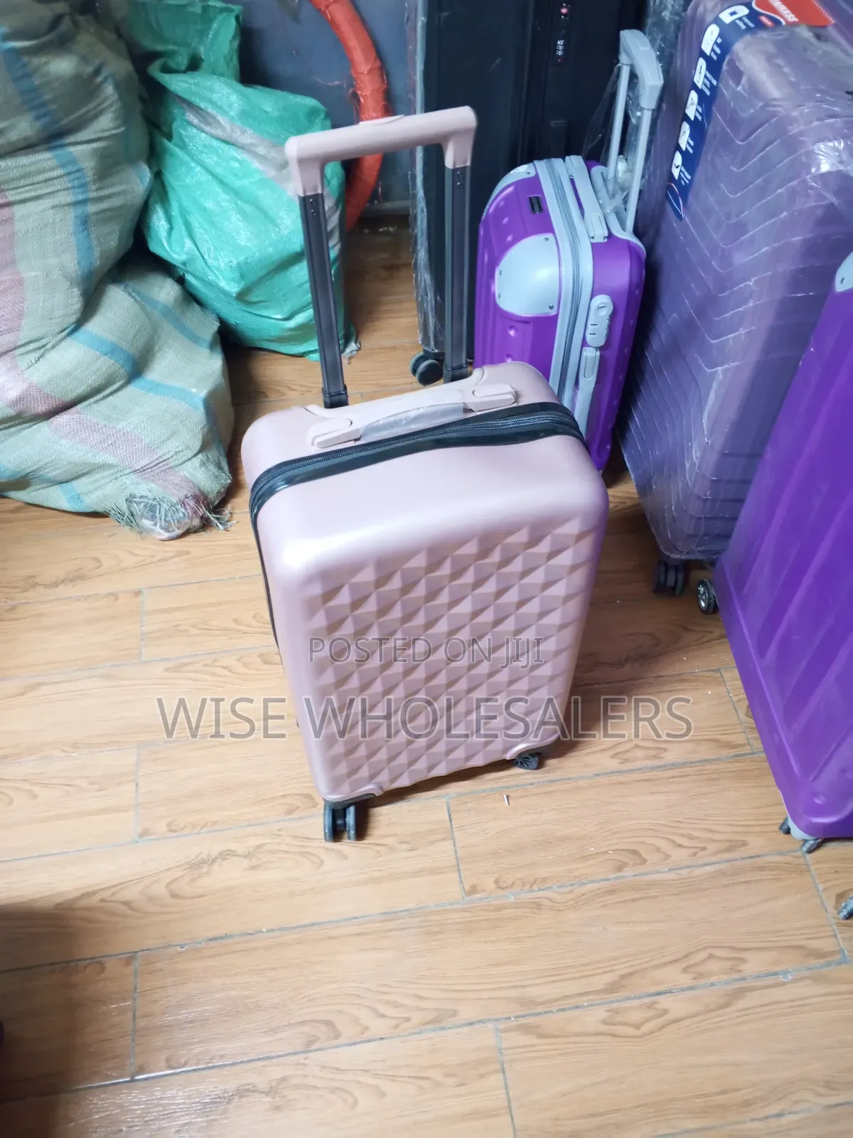Small Unbreakable Fiber Suitcase