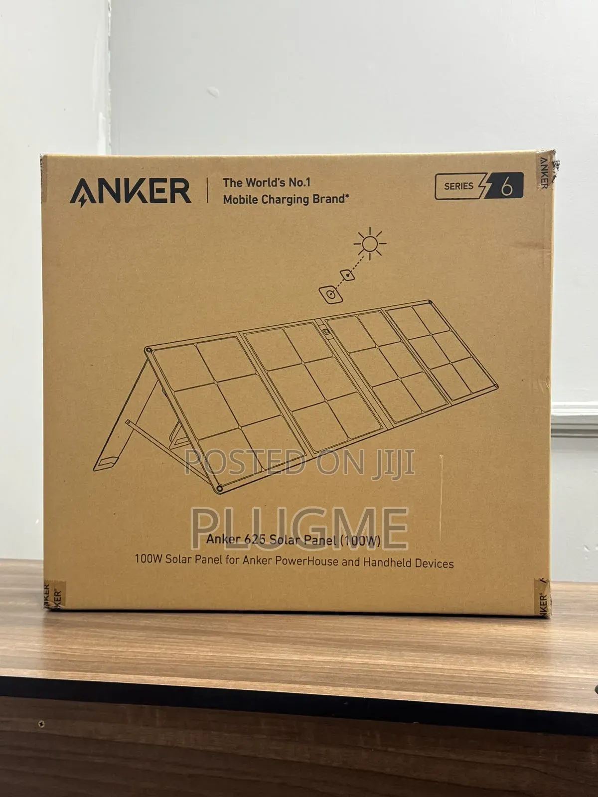 Anker PowerSolar 625 3-Port 100W Portable Solar Charging Panel (Blue)