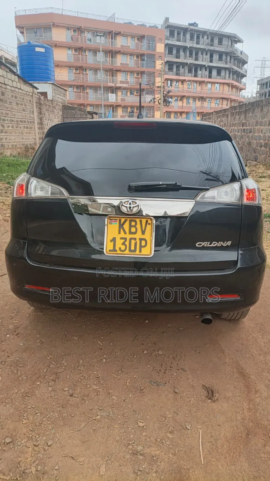 Toyota Caldina 2007 Black