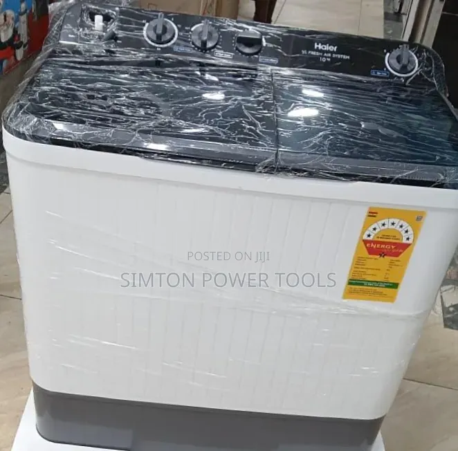 Haier Twin Tub Semi-Automatic Washing Machine.
