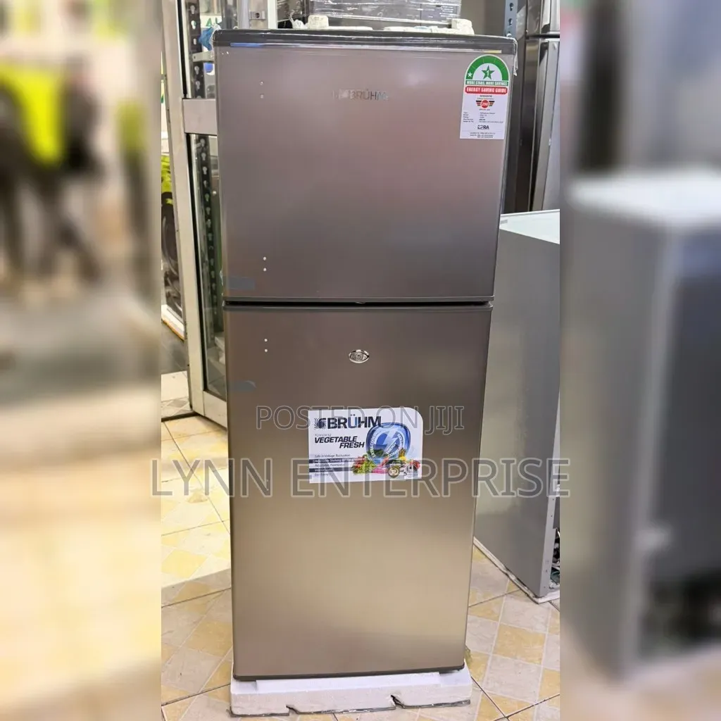 Bruhm 120litres Double Door Refrigerator 