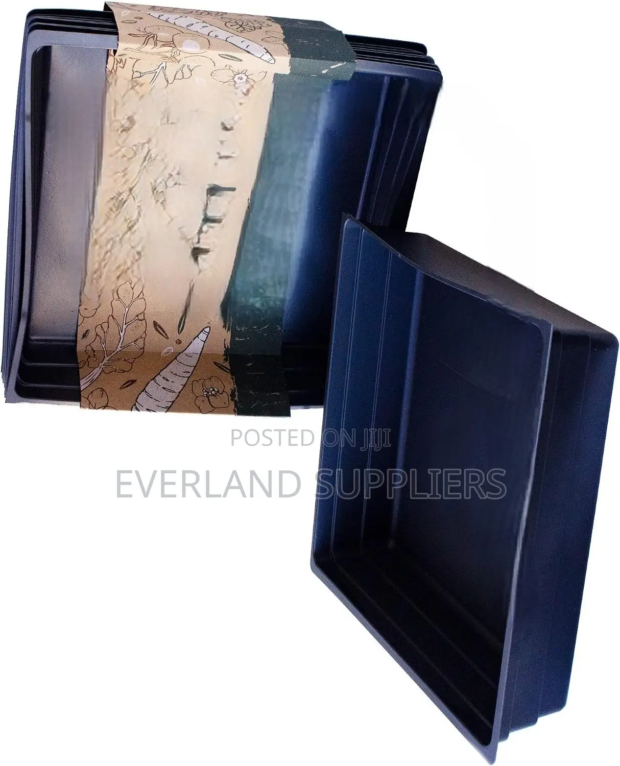 High-Quality Hydroponic Grow Trays - No Holes