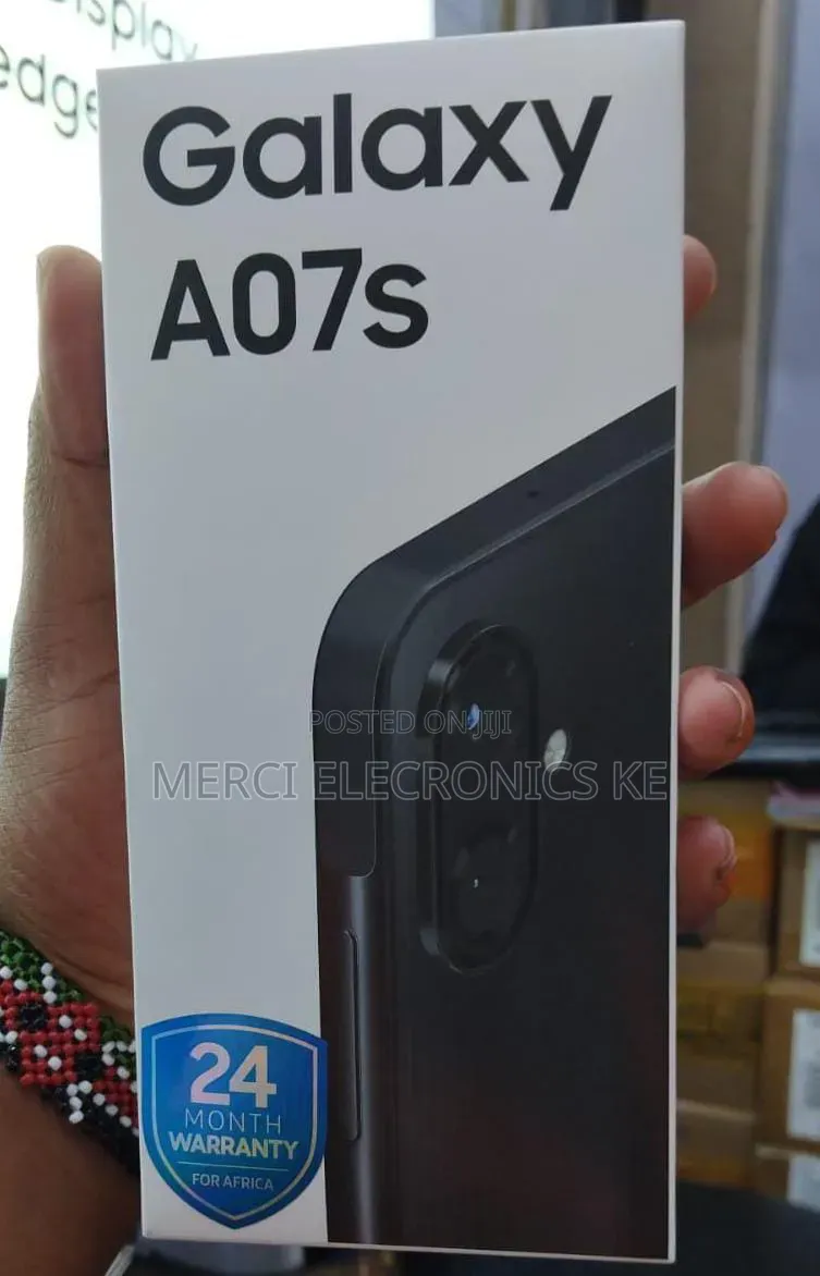 New Samsung Galaxy A07s 64 GB Black