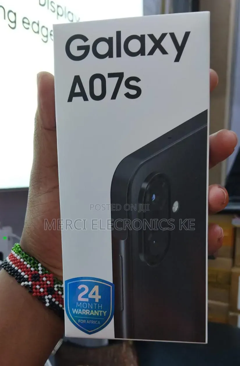 New Samsung Galaxy A07s 64 GB Black