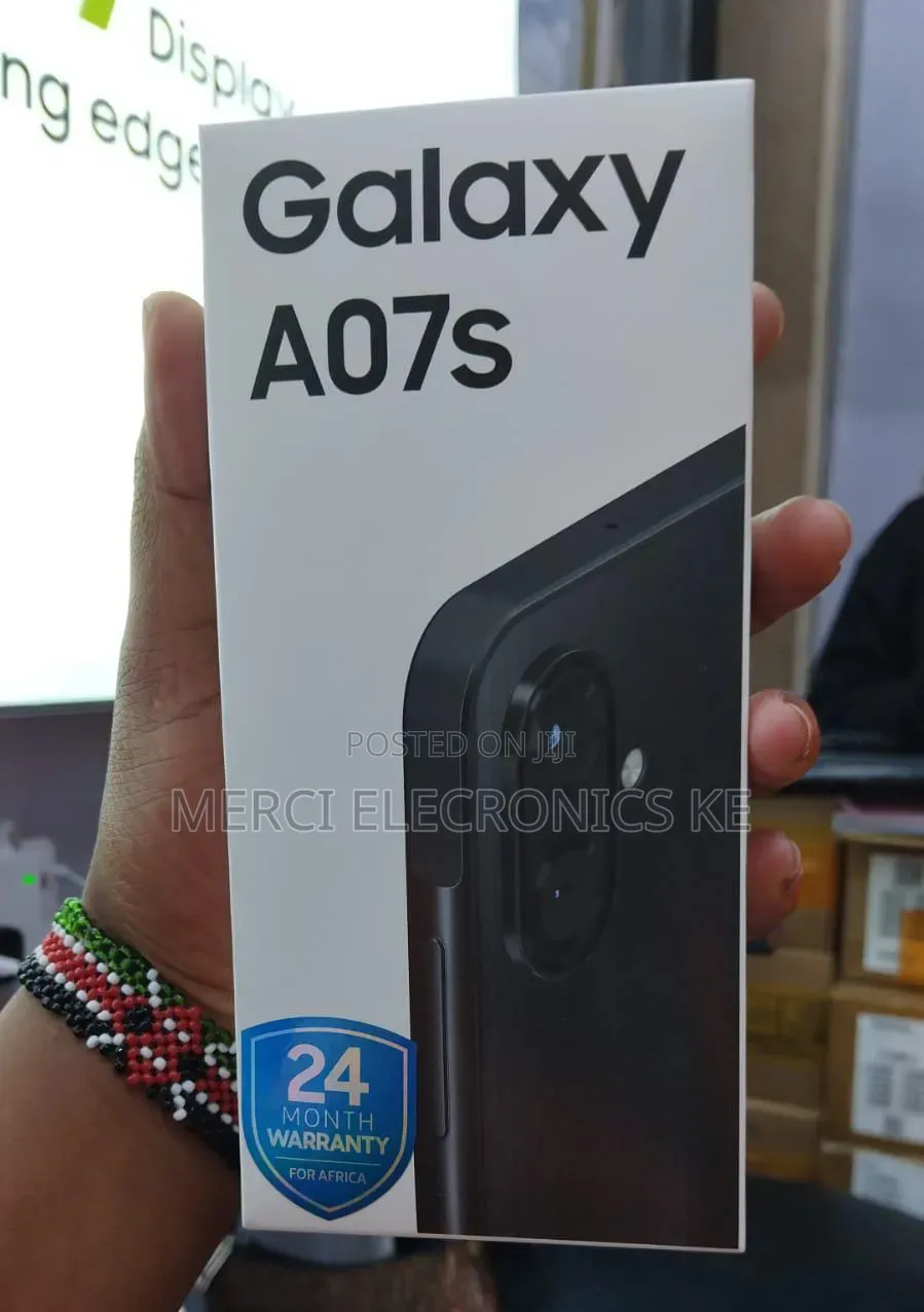 New Samsung Galaxy A07s 64 GB Black