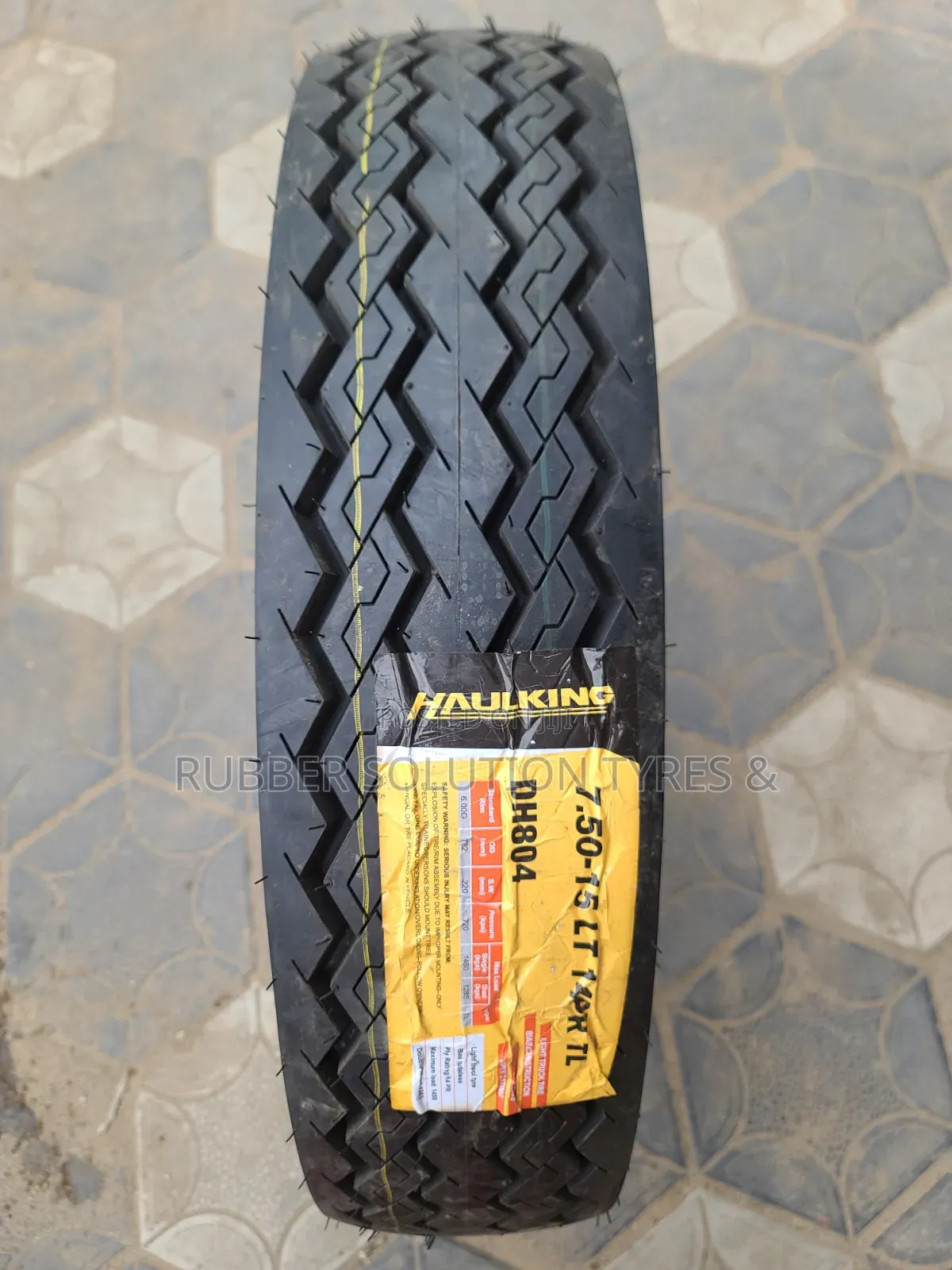 7.50 R15 Haulking Tyres (7.50 -15) Dh-804 14pr