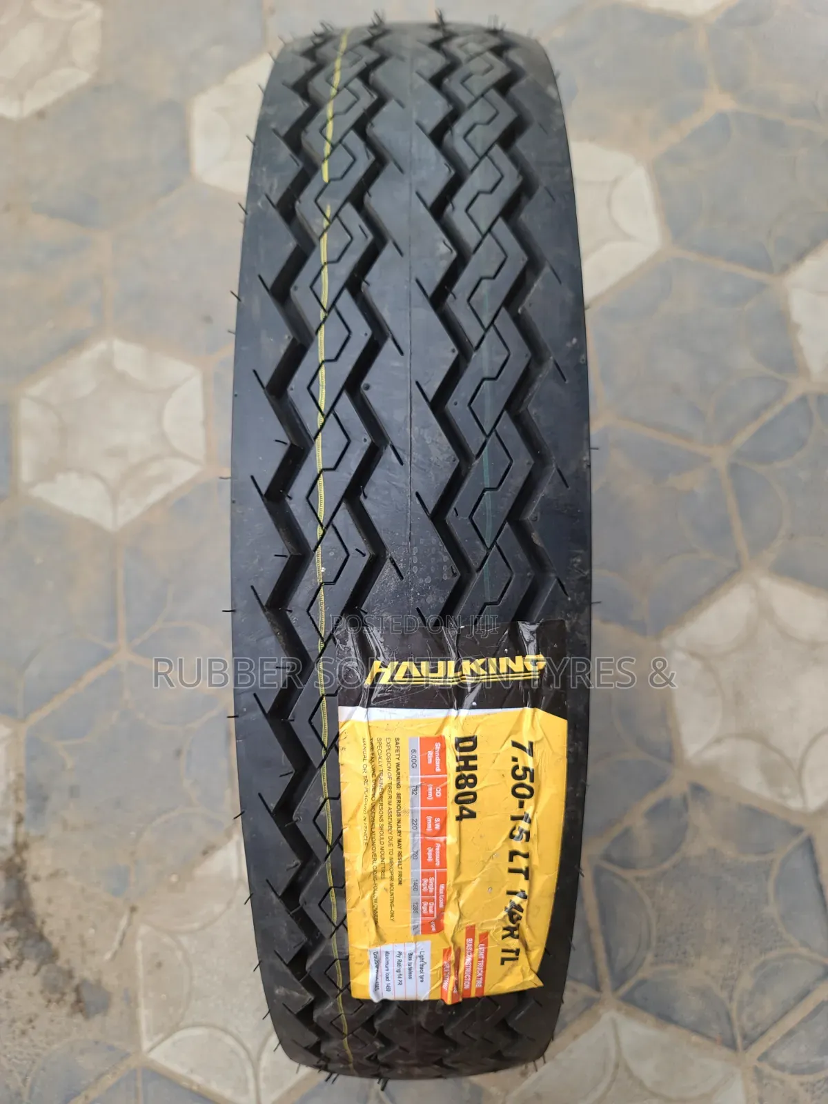 7.50 R15 Haulking Tyres (7.50 -15) Dh-804 14pr