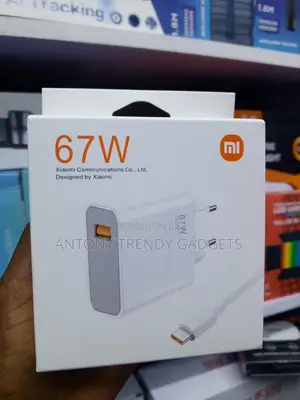 Xiaomi 67W USB Charger for Compatible Type-C Smartphones