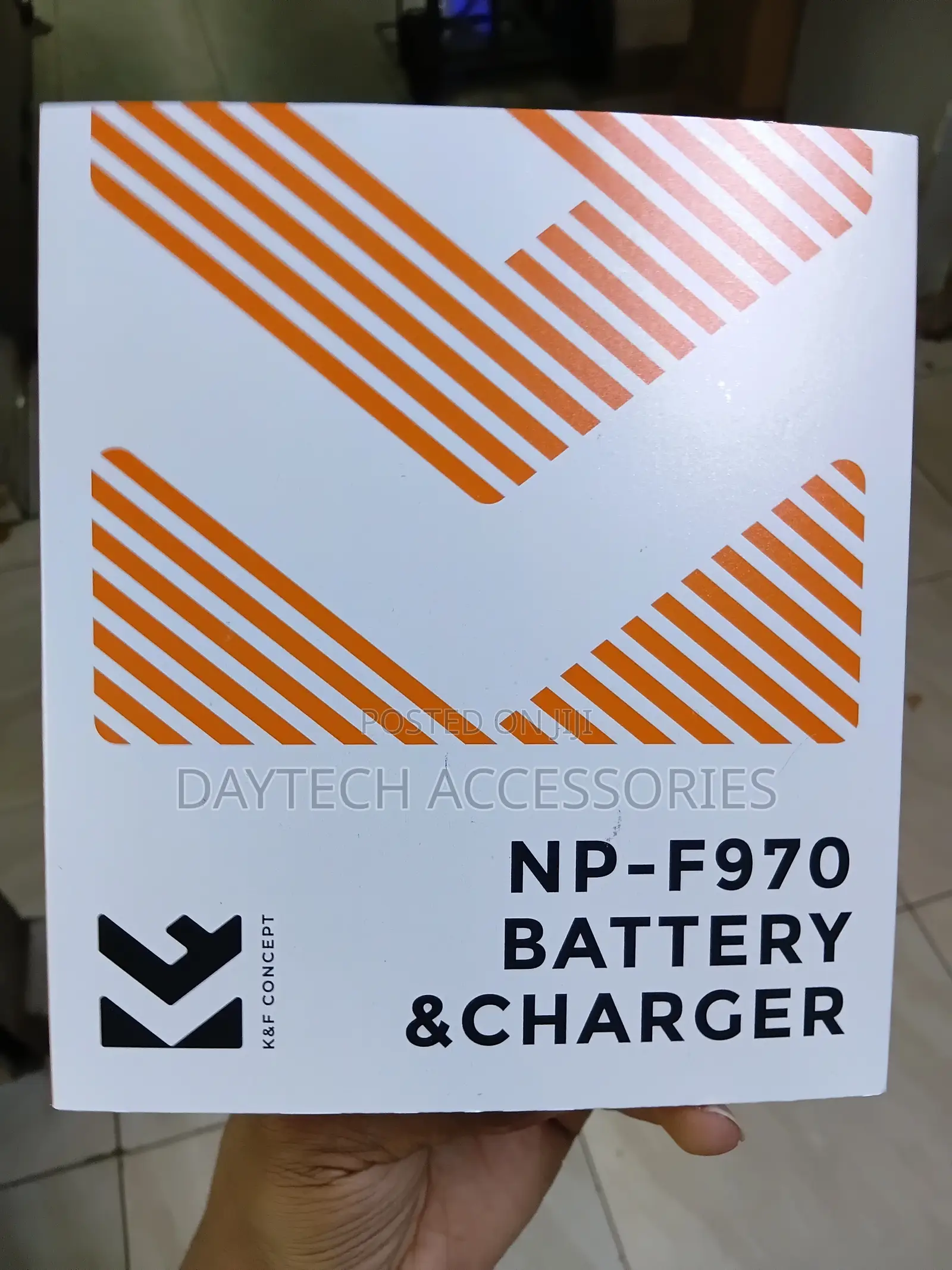 K&F Concept NP-F970 2 Pack Batteries and Dual Charger (6600mAh)