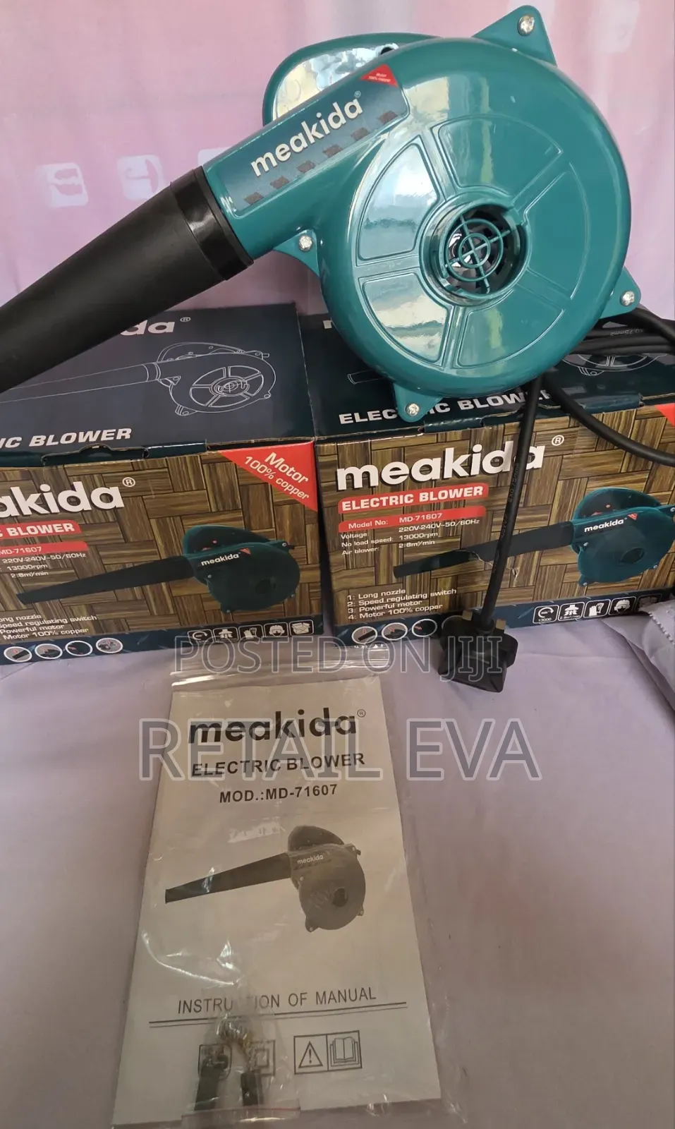 Meakida Electric Blower, Model MD-71607.