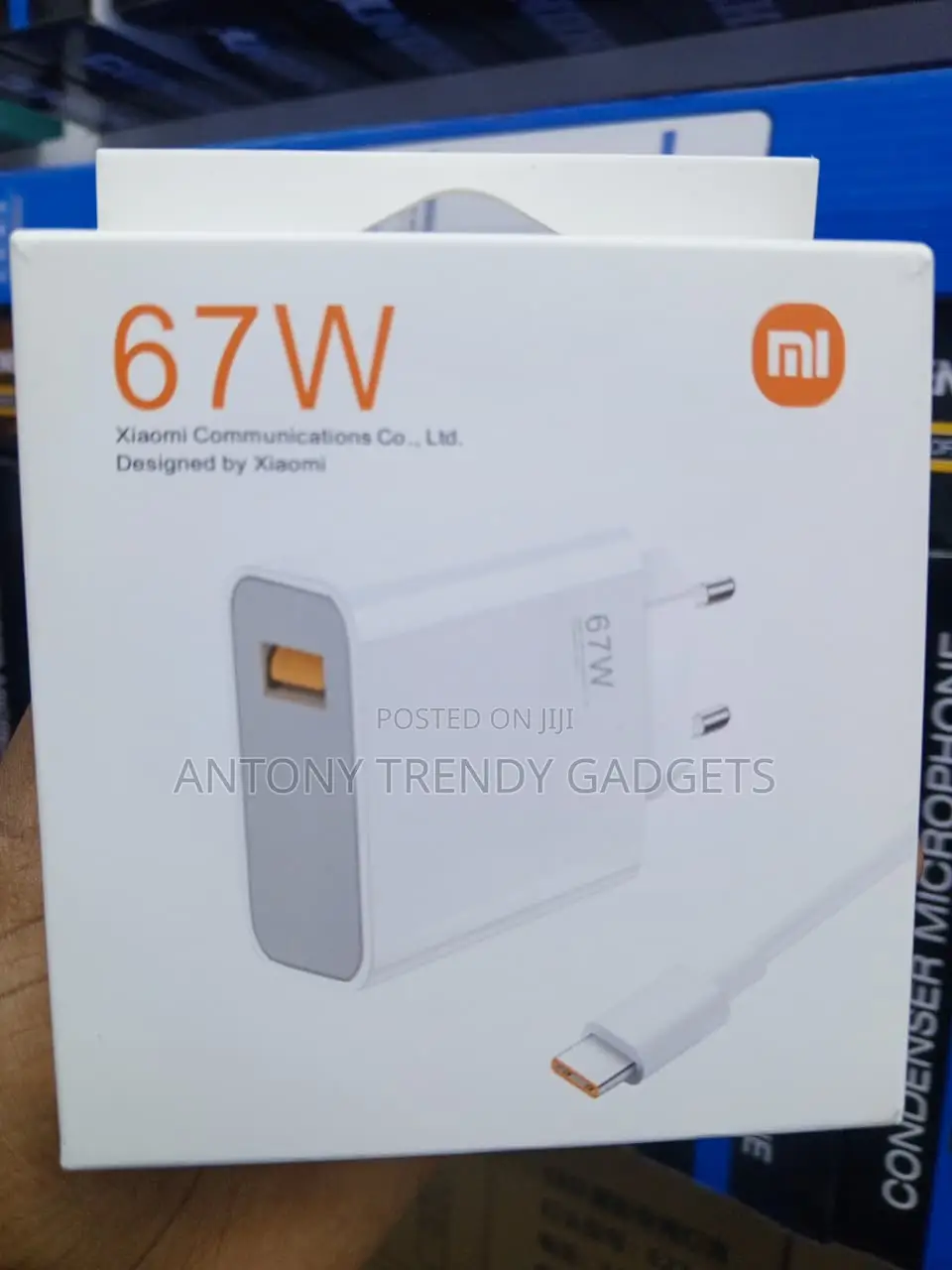 Redmi POCO Xiaomi 67W Fast Charger and Cable Set