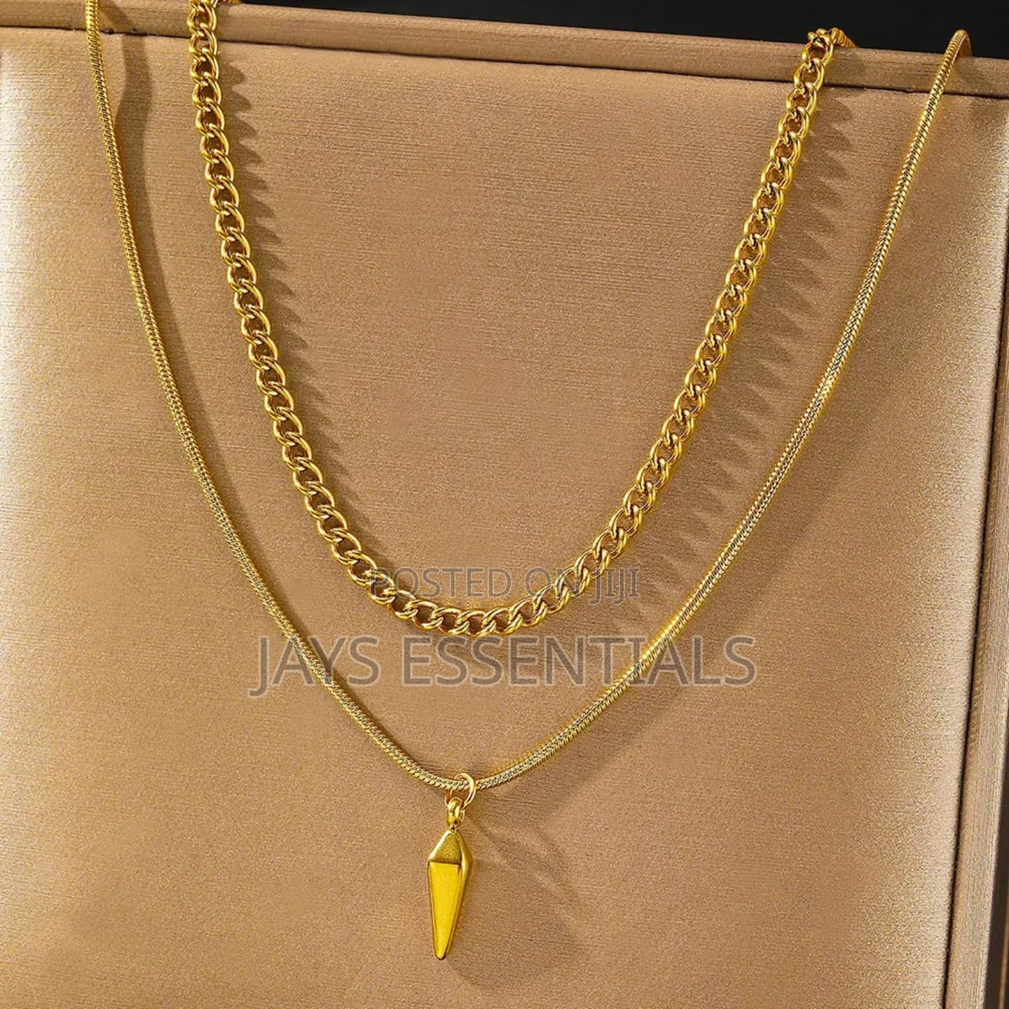 Stainless Steel, Layered Necklaces