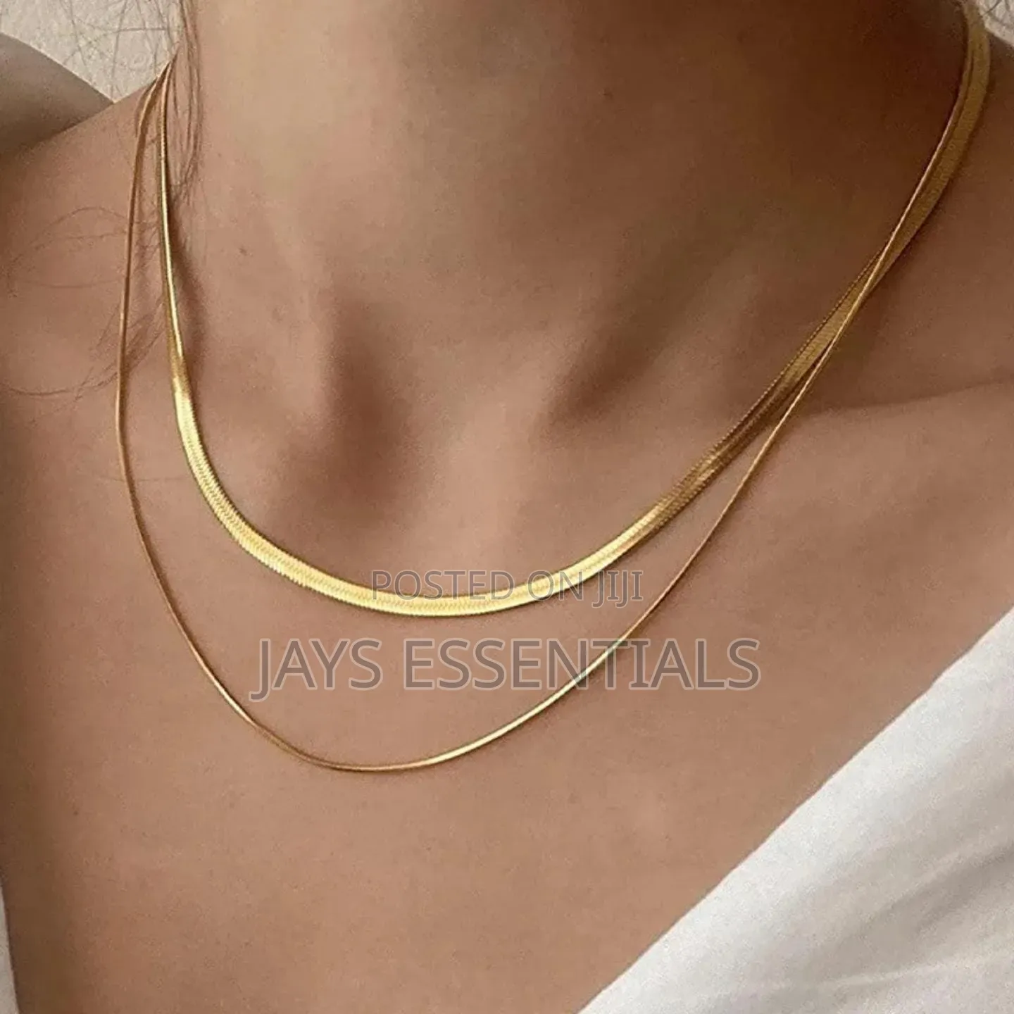 Stainless Steel, Layered Necklaces