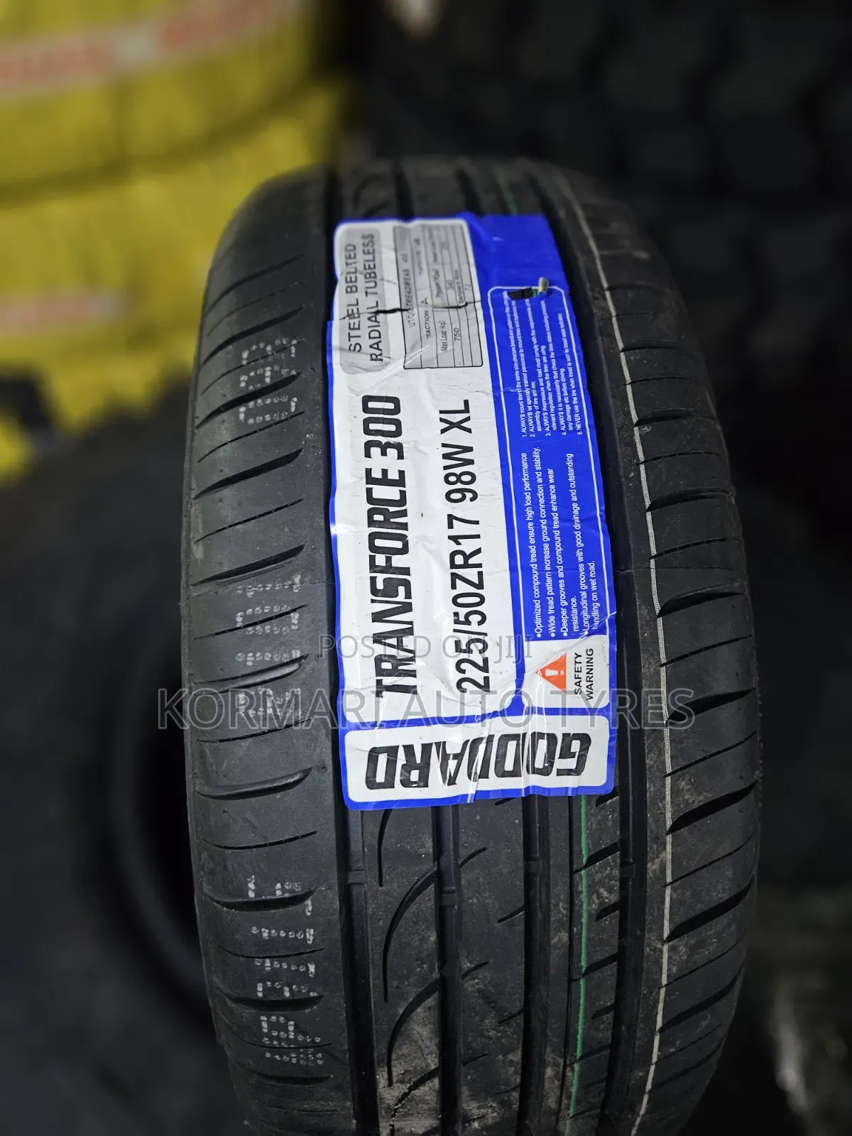 225/50r17 Goddard Tyre