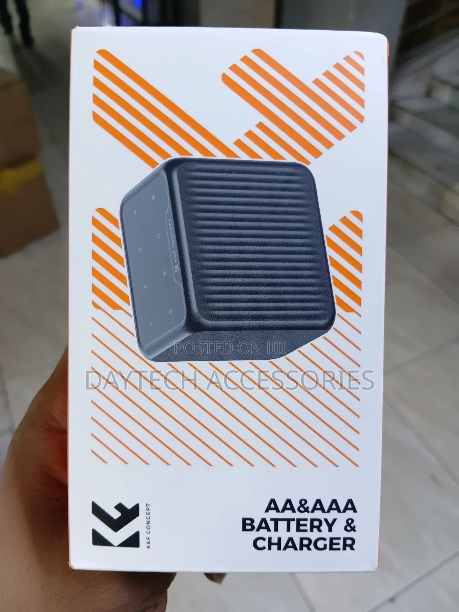 K&F Concept AA & AAA Lithium Rechargeable Battery & Fast Charger.