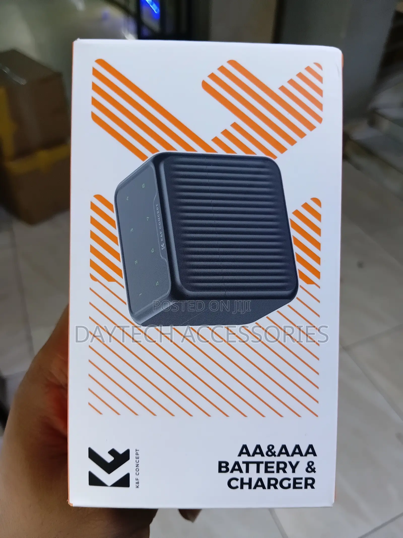 K&F Concept AA & AAA Lithium Rechargeable Battery & Fast Charger.