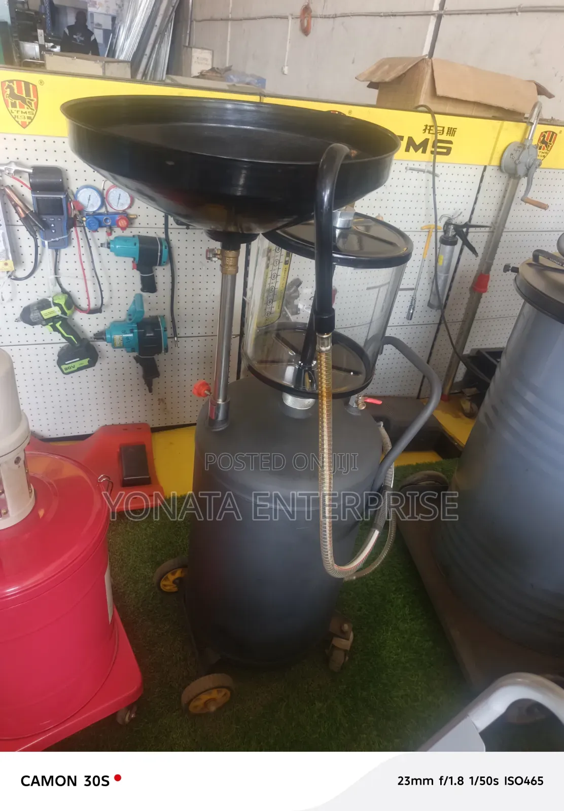 70L Pneumatic Oil Drainer