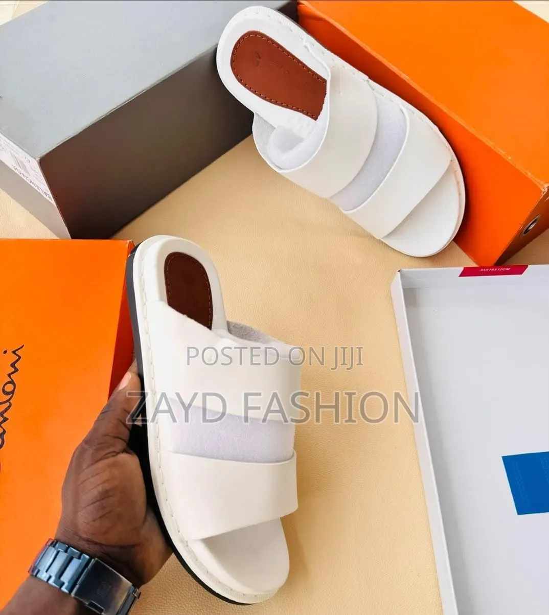 White Clarks Sandals