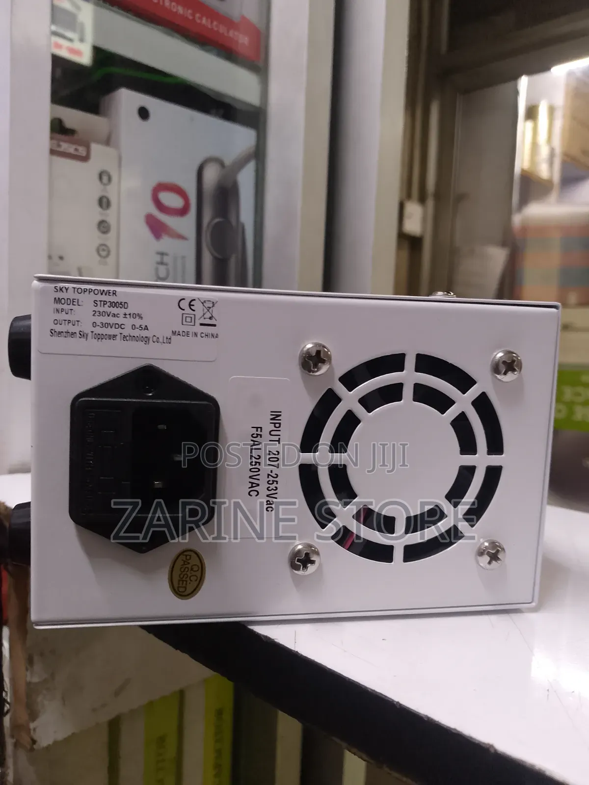 DC Power Supply With Output of 0-30vdc 0-5a Input 207-253vac