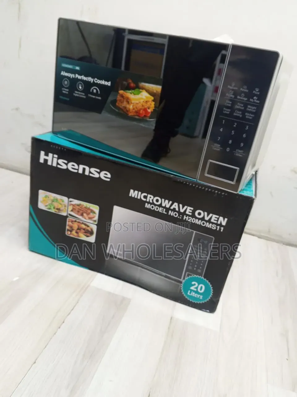 Hisense 20 Liters Microwave Oven With 6 Preset Menus Function
