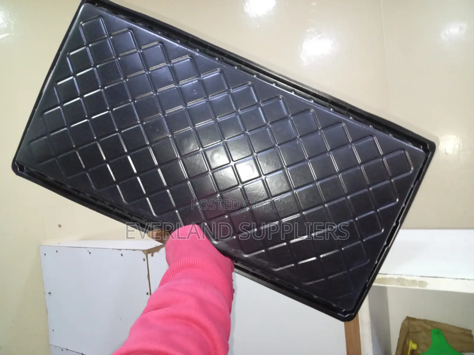Hydroponic Trays for Basil Production - No Holes