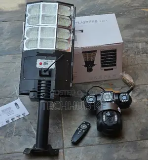 Outdoor 4g 360-Degree CCTV Camera With Led Floodli GHT Security