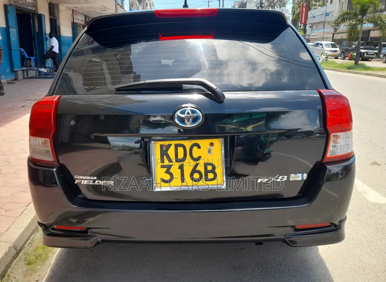 Toyota Corolla Fielder 2015 Black