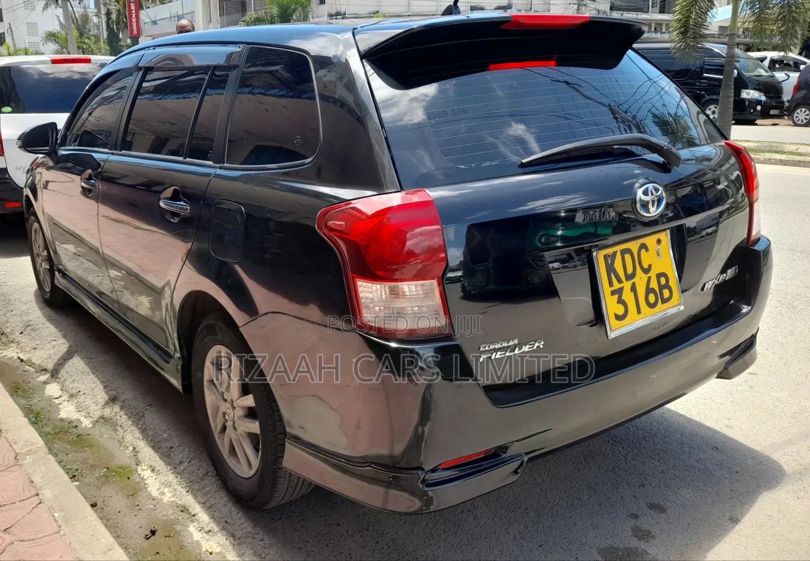 Toyota Corolla Fielder 2015 Black