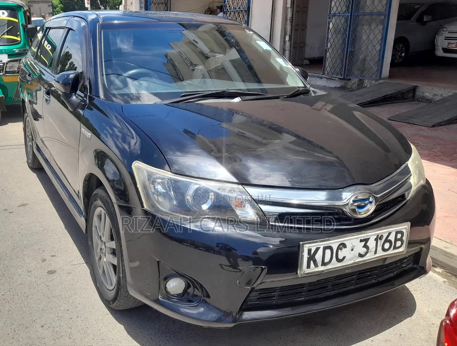 Toyota Corolla Fielder 2015 Black
