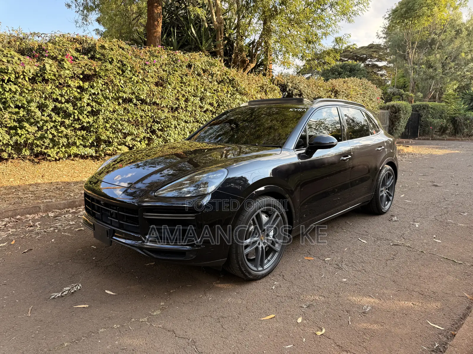 Porsche Cayenne Turbo AWD 2019 Black