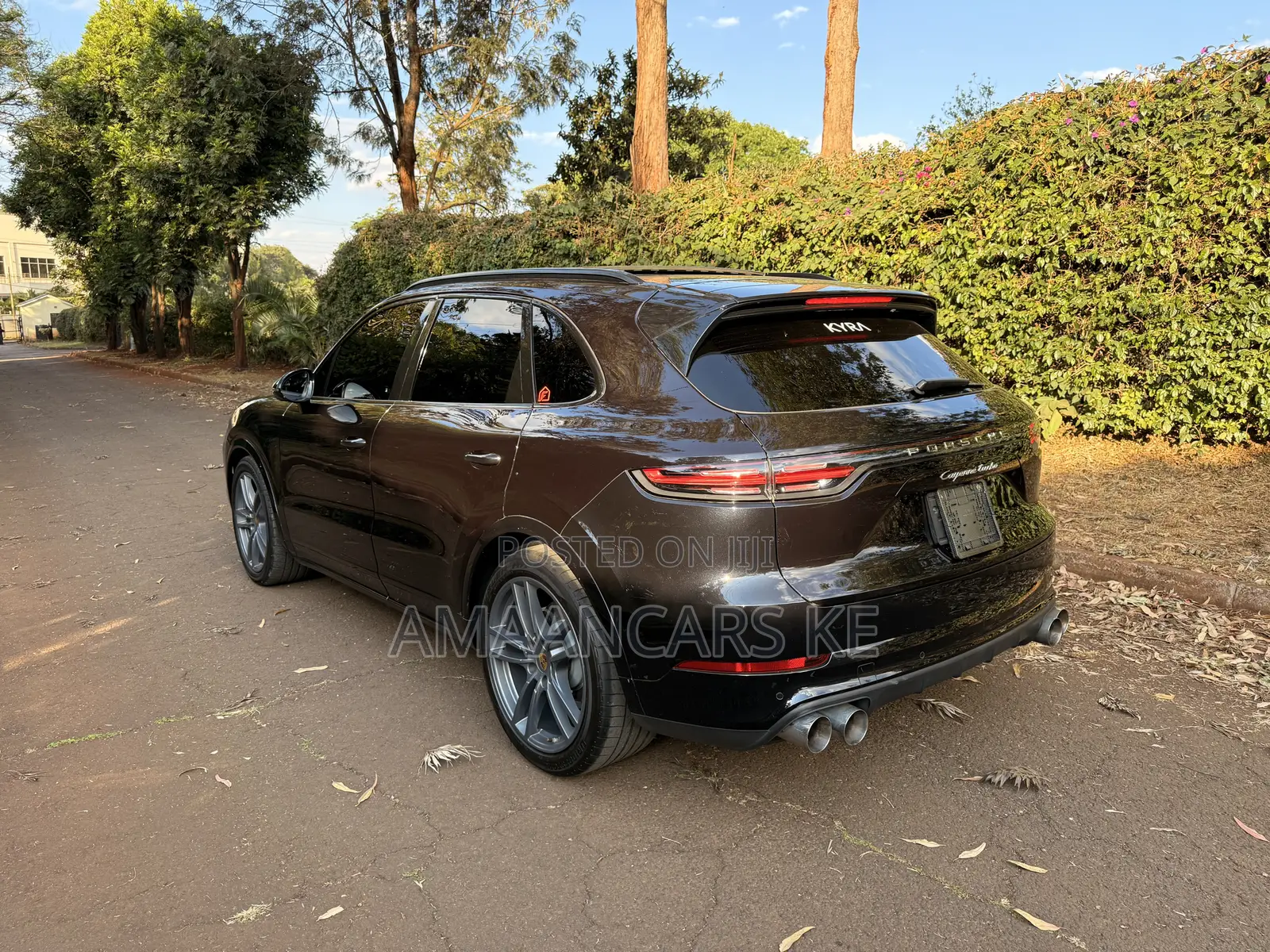 Porsche Cayenne Turbo AWD 2019 Black